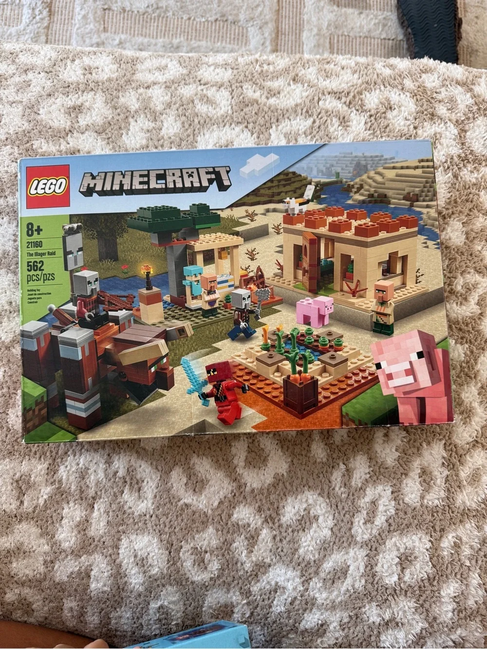 Lego Minecraft The Illager Raid. New